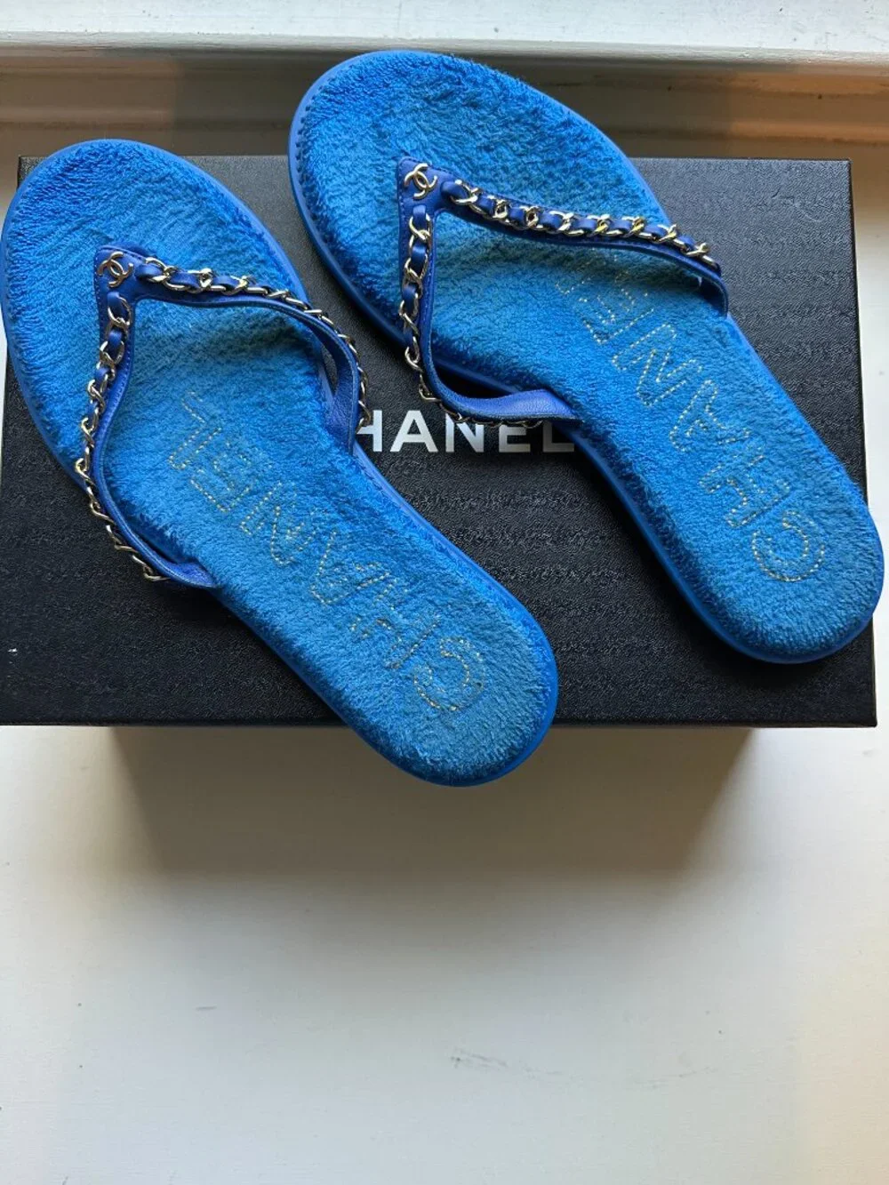 CHANEL authentic blue